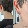 Boucles d'oreilles Plumes